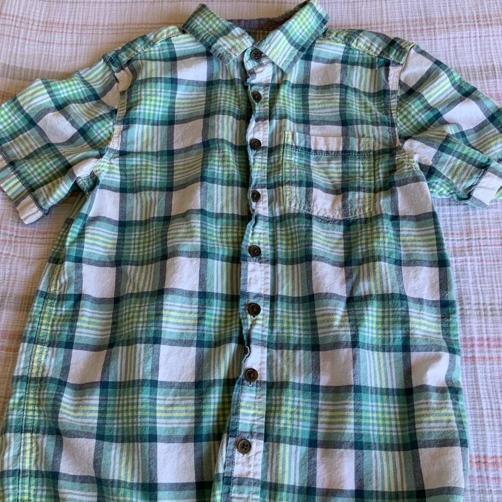 Blue plaid cat & jack